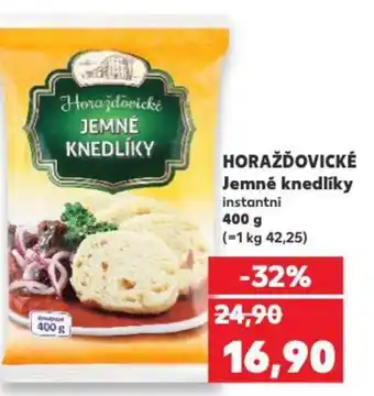 Kaufland HORAŽĎOVICKÉ Jemné knedlíky nabídka