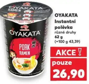 Kaufland OYAKATA Instantní polévka nabídka