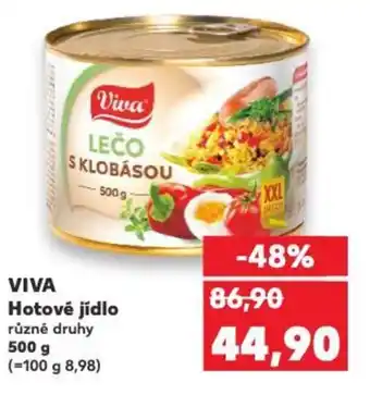 Kaufland VIVA Hotové jídlo nabídka