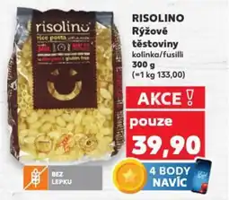 Kaufland RISOLINO Rýžové těstoviny nabídka