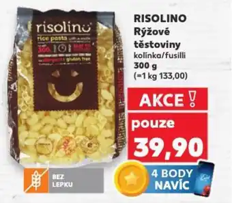 Kaufland RISOLINO Rýžové těstoviny nabídka