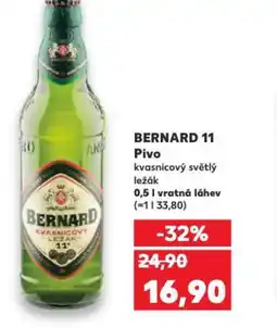 Kaufland BERNARD 11 Pivo nabídka