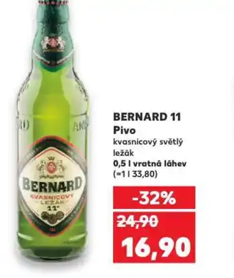 Kaufland BERNARD 11 Pivo nabídka