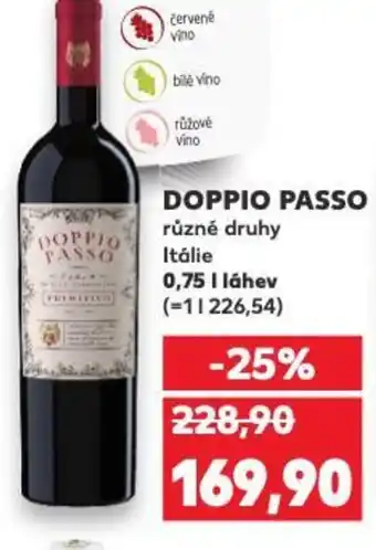 Kaufland DOPPIO PASSO nabídka