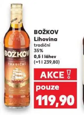 Kaufland BOŽKOV Lihovina nabídka