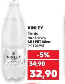 Kaufland KINLEY Tonic nabídka