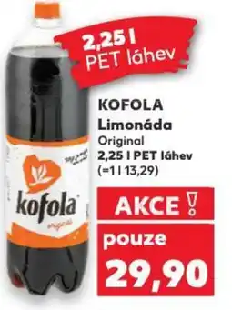 Kaufland KOFOLA Limonáda nabídka