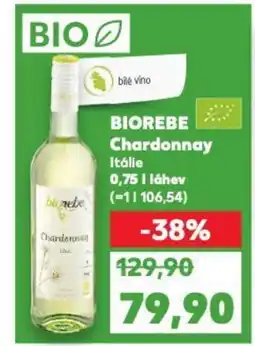 Kaufland BIOREBE Chardonnay nabídka