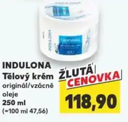 Kaufland INDULONA Tělový krém nabídka