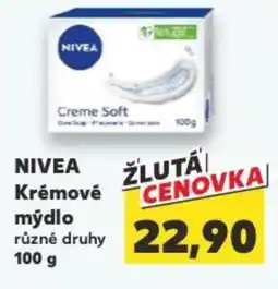 Kaufland NIVEA Krémové mýdlo nabídka