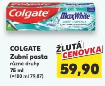 Kaufland COLGATE Zubní pasta nabídka