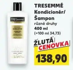 Kaufland TRESEMMÉ Kondicionér/ Šampon nabídka