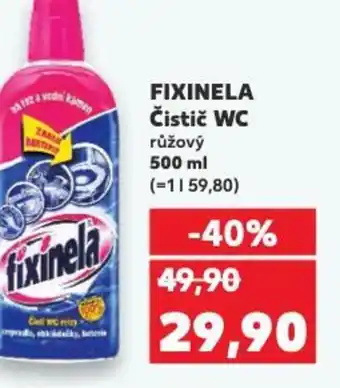 Kaufland FIXINELA Čistič WC nabídka