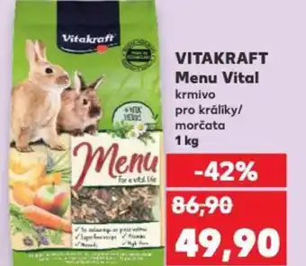 Kaufland VITAKRAFT Menu Vital nabídka