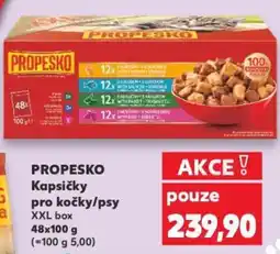 Kaufland PROPESKO Kapsičky pro kočky/psy nabídka