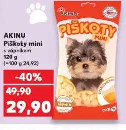 Kaufland AKINU Piškoty mini nabídka