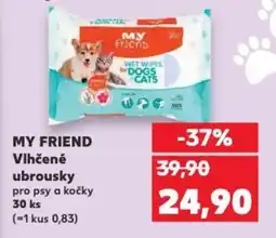 Kaufland MY FRIEND Vlhčené ubrousky nabídka