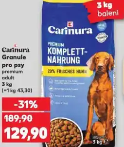 Kaufland Carinura Granule pro psy nabídka