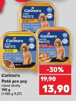 Kaufland Carinura Paté pro psy nabídka