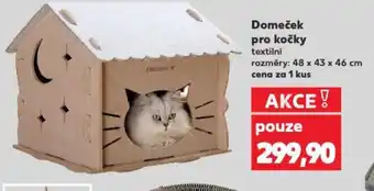 Kaufland Domeček pro kočky nabídka