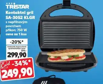 Kaufland TRISTAR Kontaktní gril SA-3052 KLGR nabídka