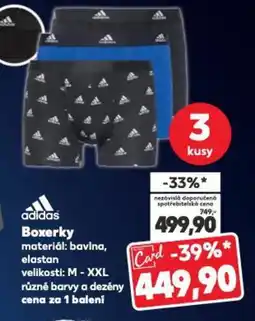 Kaufland Adidas Boxerky nabídka