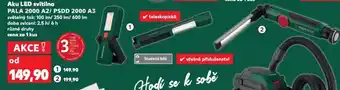 Kaufland Aku LED svítilna PALA 2000 A2/ PSDD 2000 A3 nabídka