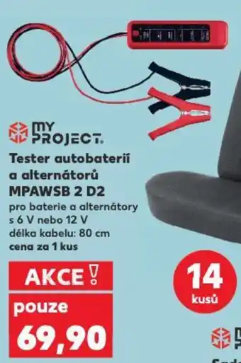 Kaufland Tester autobaterií a alternátorů MPAWSB 2 D2 nabídka