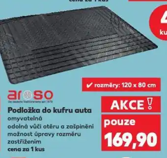 Kaufland Podložka do kufru auta nabídka