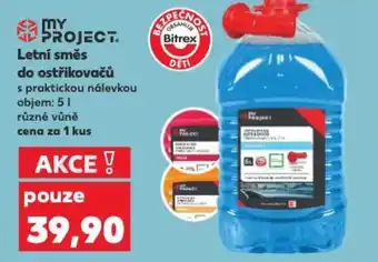 Kaufland Letní směs do ostřikovačů nabídka