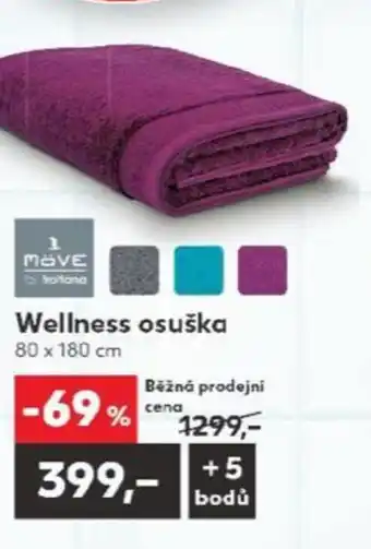 Kaufland Wellness osuška nabídka