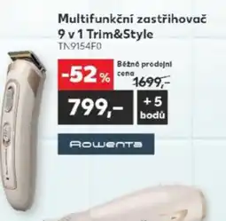 Kaufland Multifunkční zastřihovač 9v1 Trim&Style nabídka