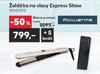 Kaufland Žehlička na vlasy Express Shine nabídka