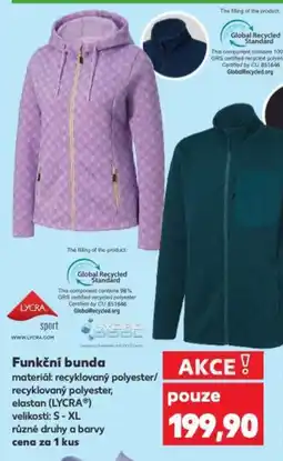 Kaufland Funkční bunda nabídka