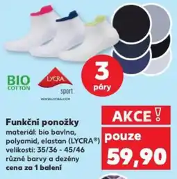 Kaufland Funkční ponožky nabídka