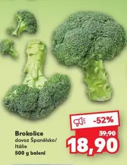 Kaufland Brokolice nabídka