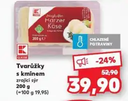 Kaufland Tvarůžky s kmínem nabídka