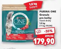 Kaufland PURINA ONE Granule pro kočky nabídka