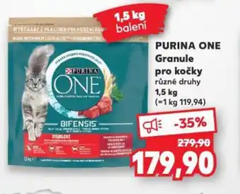 Kaufland PURINA ONE Granule pro kočky nabídka