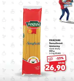 Kaufland PANZANI Semolinové ěstoviny nabídka