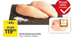 Tesco Kuřecí prsní řízky nabídka