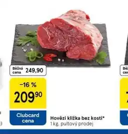 Tesco Hovězí kližka bez kosti nabídka