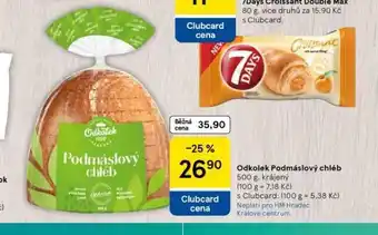 Tesco Odkolek podmáslový chléb nabídka