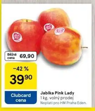 Tesco Jablka pink lady nabídka