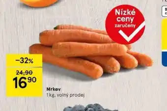 Tesco Mrkev nabídka