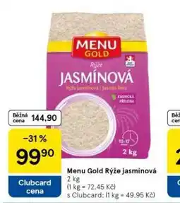 Tesco Menu gold rýže jasmínová nabídka