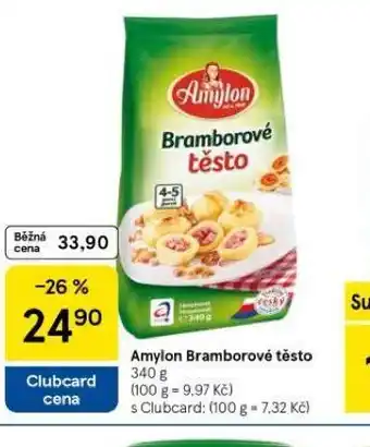 Tesco Amylon bramborové těsto nabídka