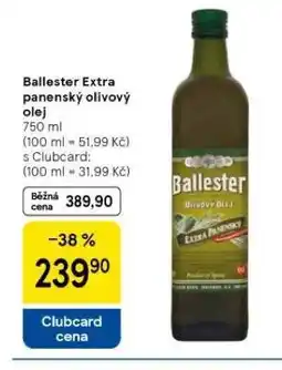 Tesco Ballester extra panenský olivový olej nabídka