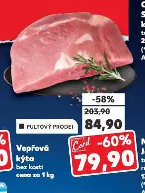 Kaufland Vepřová kýta nabídka