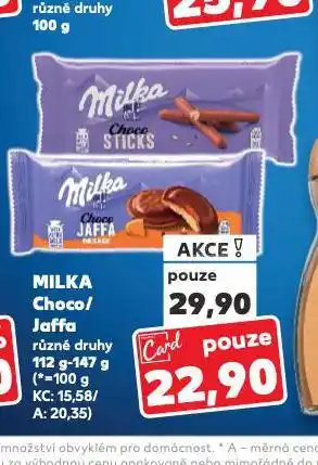 Kaufland Milka choco nabídka